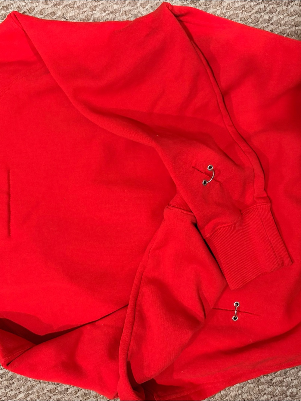 Givenchy Red Logo Crewneck Sweatshirt